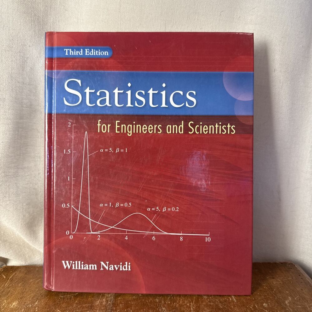 Statistics for Engineers and Scientists by Prof. Navidi, William: Used Very Good